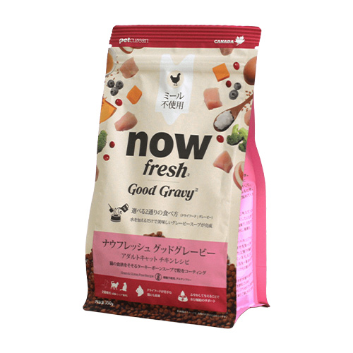 ナウ フレッシュ グッドグレービー グレインフリー　アダルトキャット　チキンレシピ