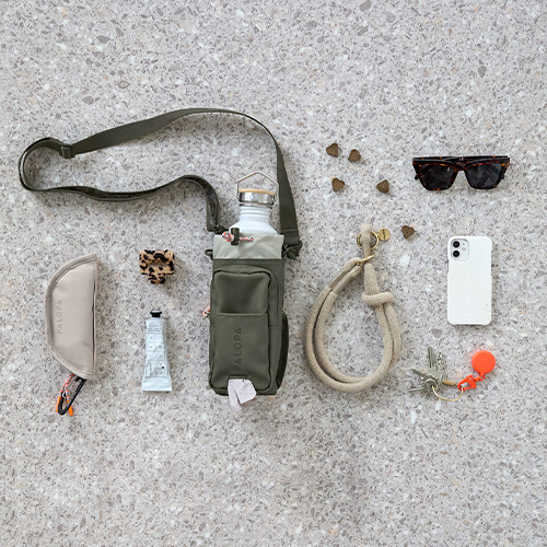 【PALOPA】Boudi(犬のおでかけ用ボトル&おやつポーチ)