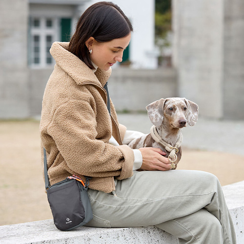 【PALOPA】Greta(犬のお散歩ショルダーバッグ)