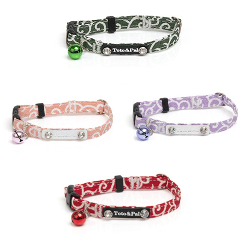 唐草カラー 猫用(セーフティタイプ)