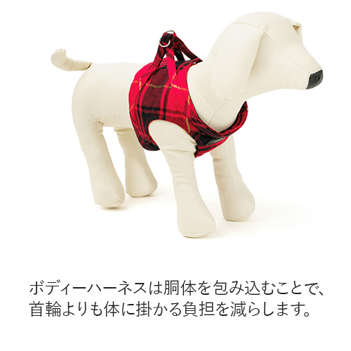 トトパル レティチェックボディーハーネス【期間限定】