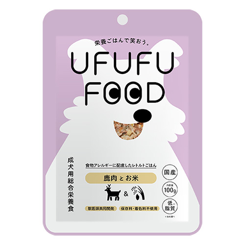 UFUFU FOOD レトルト 鹿肉とお米