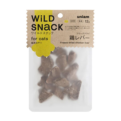 ワイルドスナック　フリーズドライ鶏レバー
