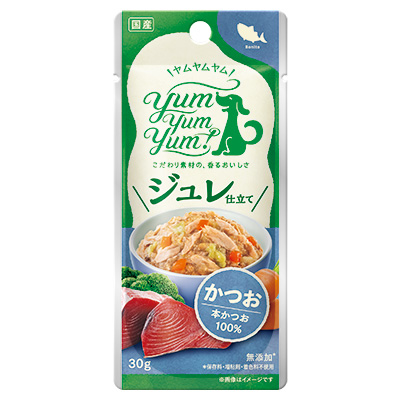 yum yum yum! ジュレ仕立て かつお