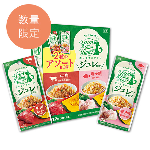 yum yum yum！ ジュレ仕立て　２種のアソートBOX【数量限定】