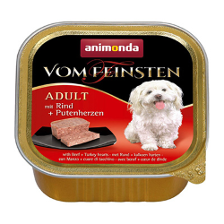 animonda（アニモンダ） フォムファインステン缶 アダルト（成犬用） 牛肉・豚肉・七面鳥の心臓