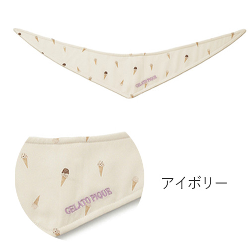 CAT＆DOG　アイス柄保冷剤入れバンダナ