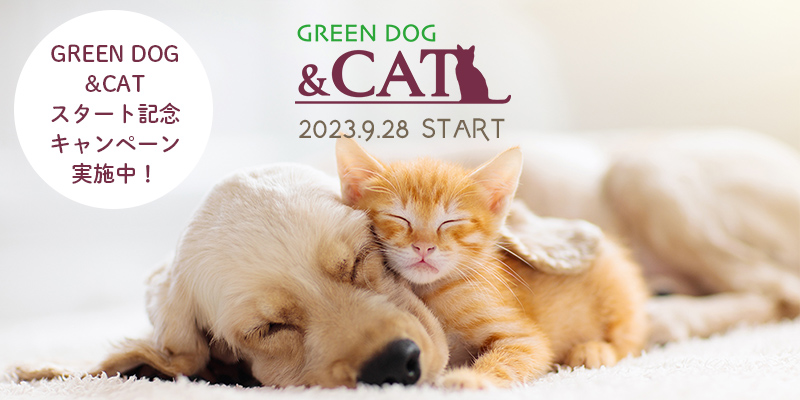 GREEN DOG&CAT